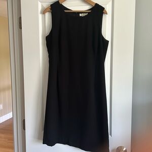Amanda Smith sleeveless black dress